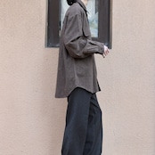 brown heavy chamois shirt