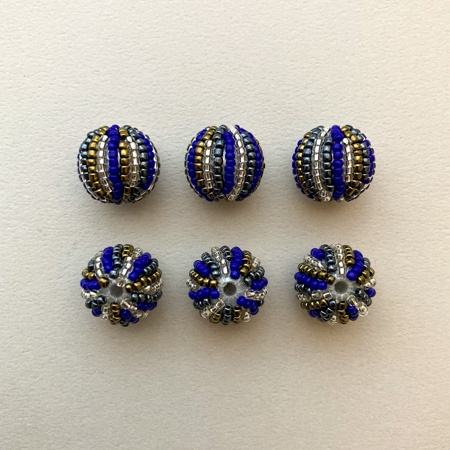 再入荷〉Duaオリジナル ビーズボール ストライプM（18mm） | Dua