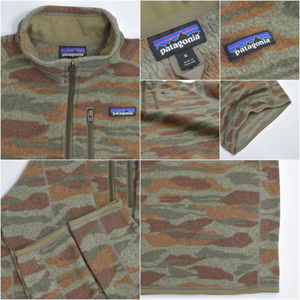 patagonia パタゴニア 25523FA19 迷彩柄 ベターセーター プルオーバー