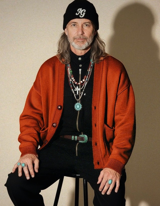 Concho Knit Cardigan