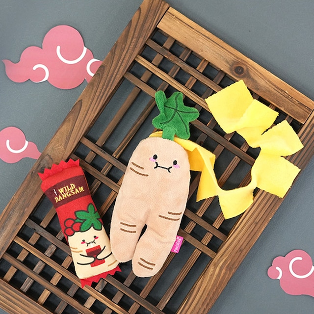 korai ninjin toy set / ペット 犬 おもちゃ ノーズワーク おやつ隠し 噛む カシャカシャ 知育玩具 鳴き笛入り 音が鳴る 可愛い わんちゃん おもちゃ ストレス解消 韓国 ペット用品 小型犬 中型犬