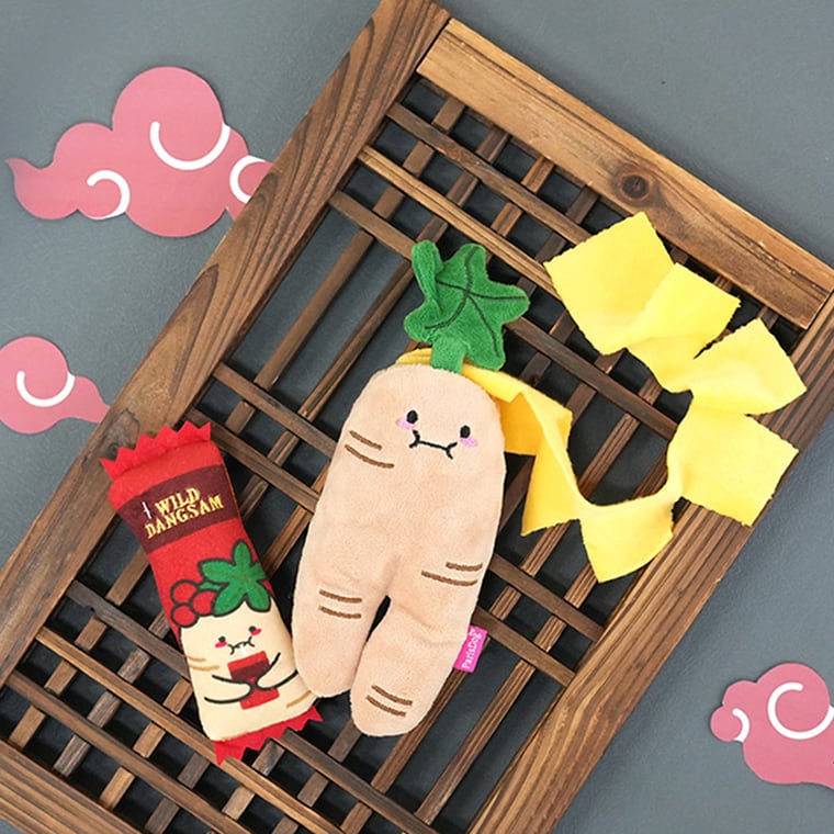 korai ninjin toy set / ペット 犬 おもちゃ ノーズワーク おやつ隠し 噛む カシャカシャ 知育玩具 鳴き笛入り 音が鳴る 可愛い わんちゃん おもちゃ ストレス解消 韓国 ペット用品 小型犬 中型犬