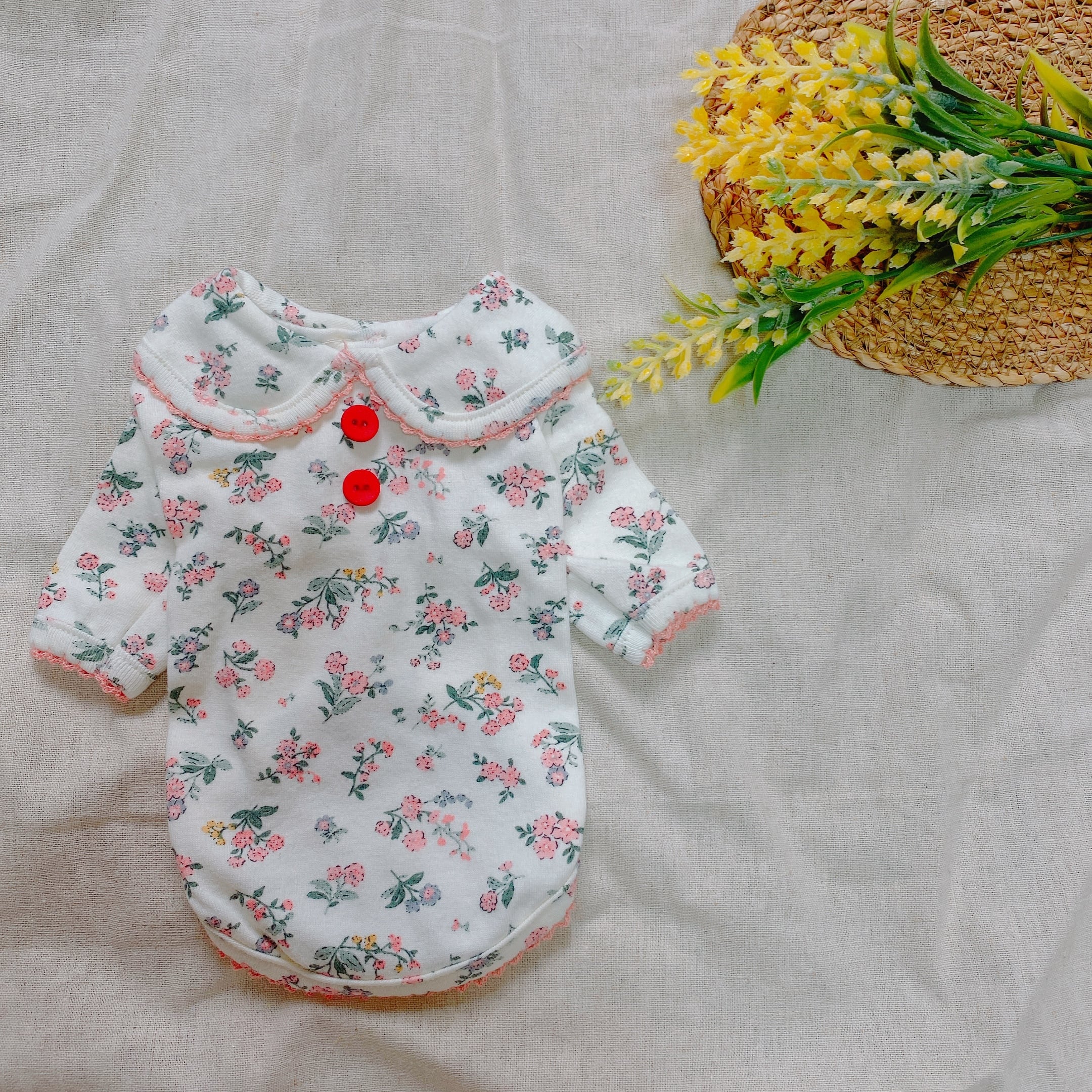 【SALE】コスモス Tシャツ/ワンピース XS ~ XL /  犬服 新作 可愛い 犬の服 お揃い ペット ドッグウェア 小型犬 中型犬 猫 onepiece38