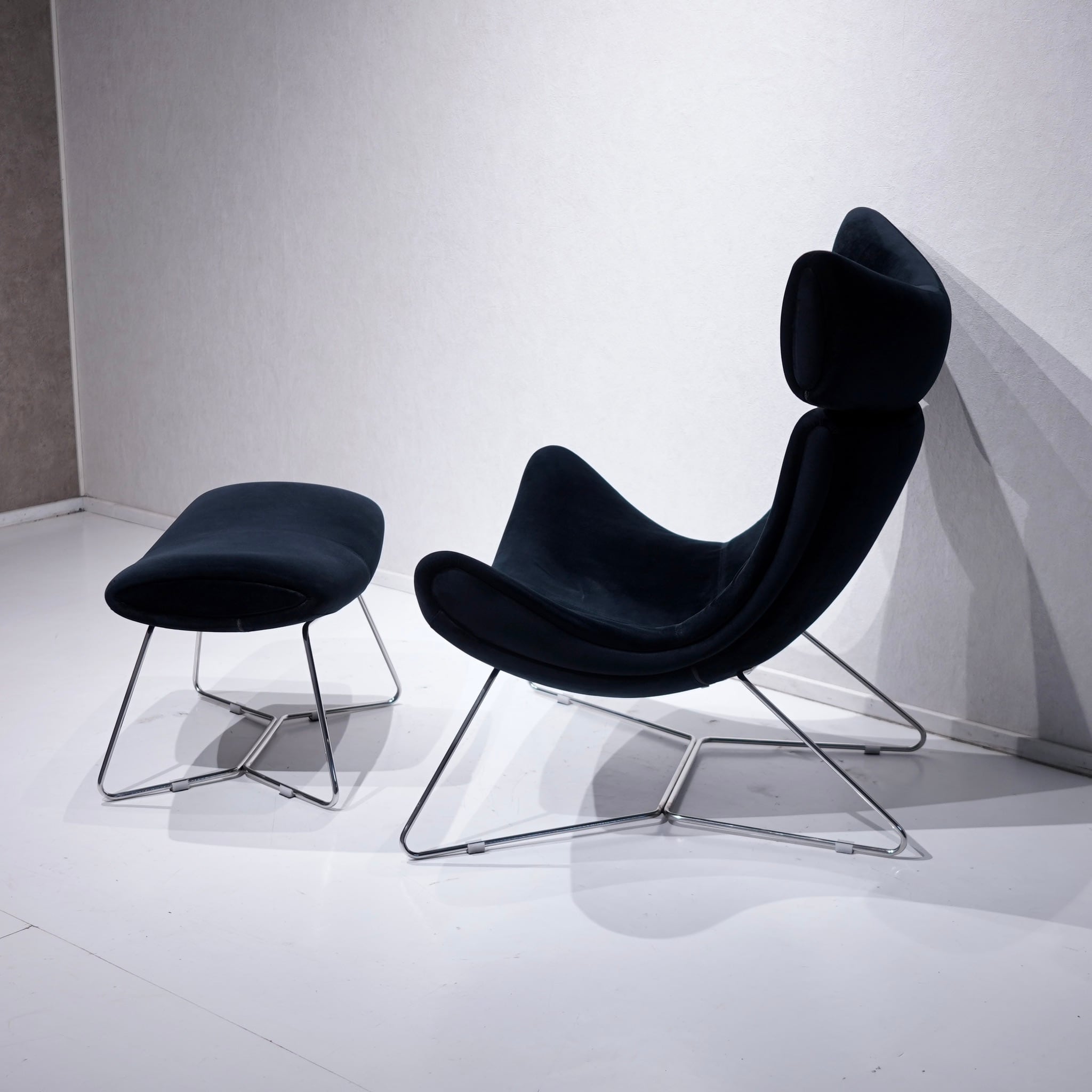 まさ@プロフ必読 　BoConcept スキラ　ボーコンセプト　黒 1人掛 BoConcept SQUILLA CHAIR / 名作 プロ仕上げ ボーコンセプト