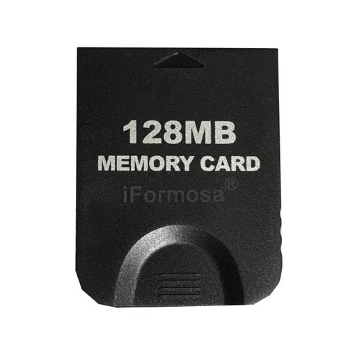 iFormosa Nintendo Wii/GC ゲームキューブ用 メモリーカード 128MB ブラック