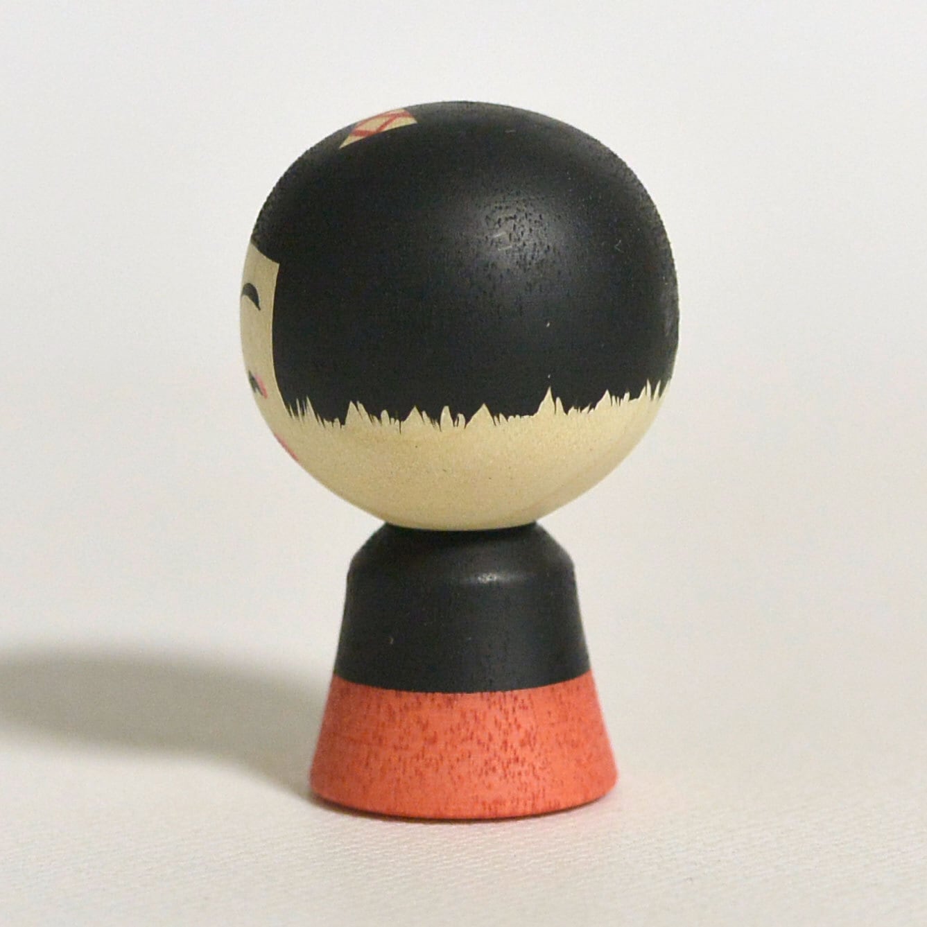 小寸こけし（ミニこけし） 約1寸 約3.5cm 鈴木明 工人（作並系）#2267