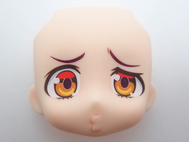 再入荷【1728】 神野銘 顔パーツ 困り顔　ねんどろいど