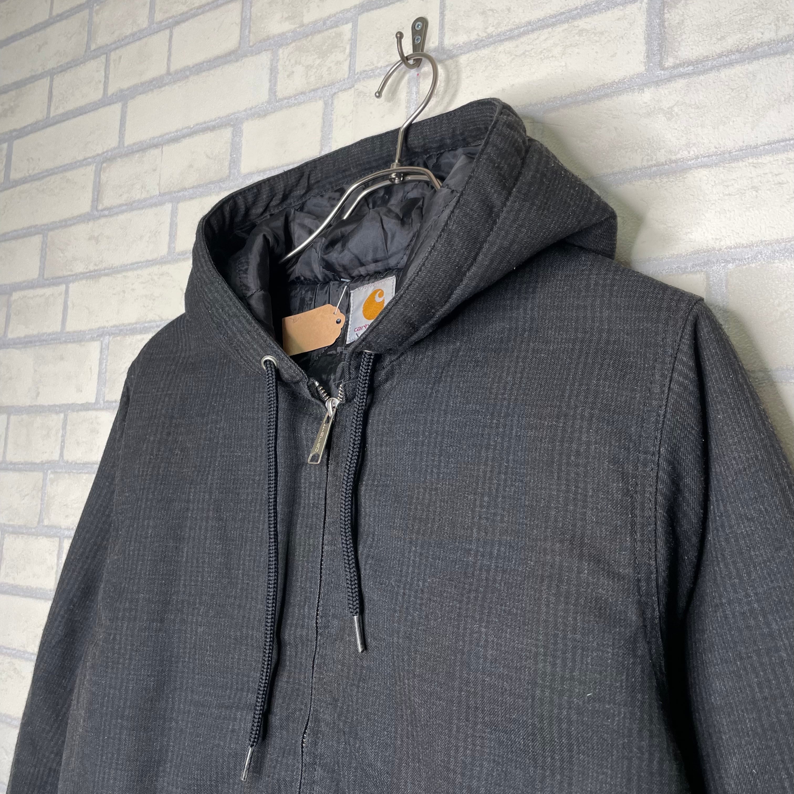 Carhartt アクティブジャケット XS（M相当）チェック柄 裏地 