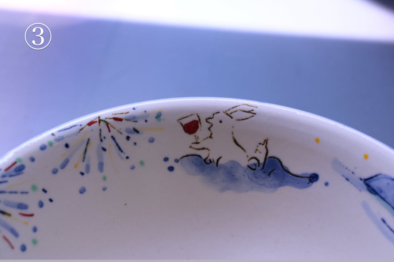 矢島操 イロエ絵がわり浅鉢 | 鎌倉倶楽部 茶寮