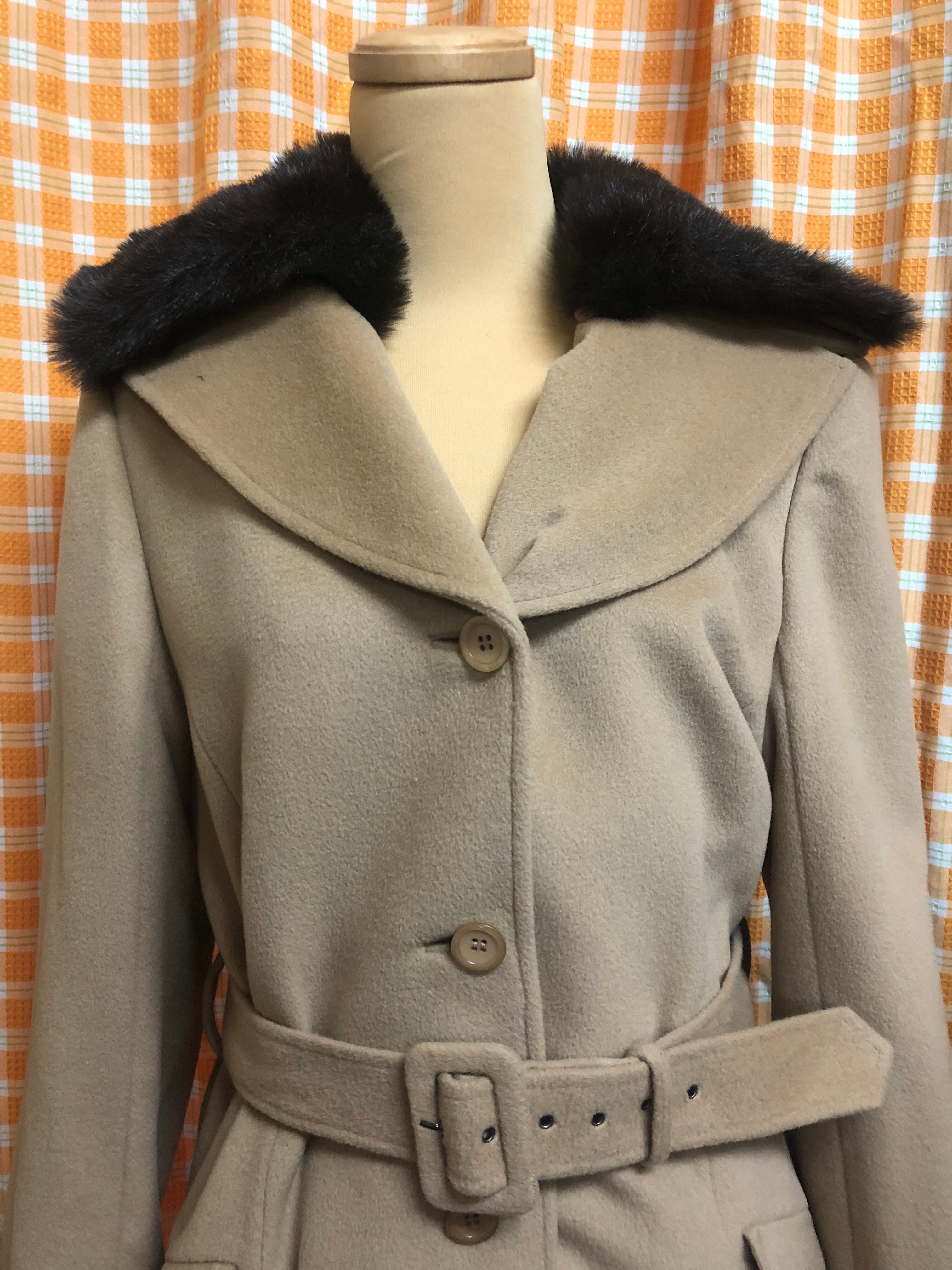 JILL STUART ファー付きコート JILL Stuart ファーロングコート