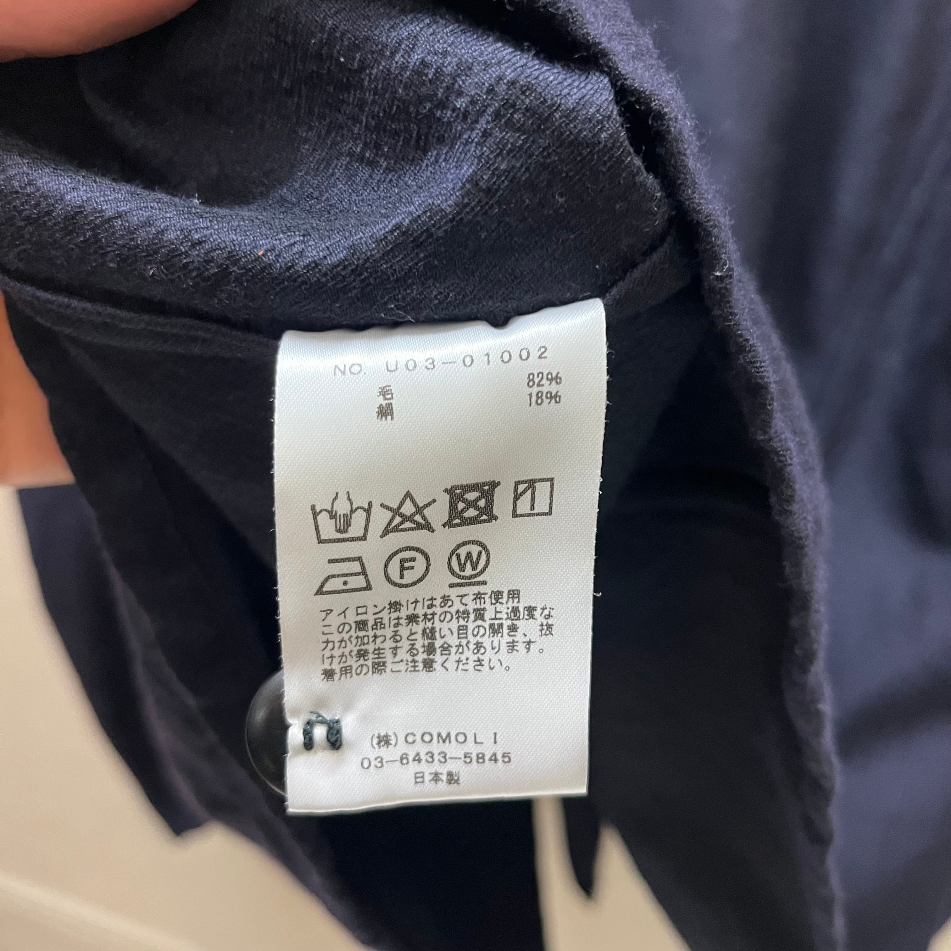 COMOLI コモリ 21AW ウールシルクジャケット SIZE3.U03-01002 COMOLI コモリ 21AW ウールシルクジャケット SIZE3.U03-01002