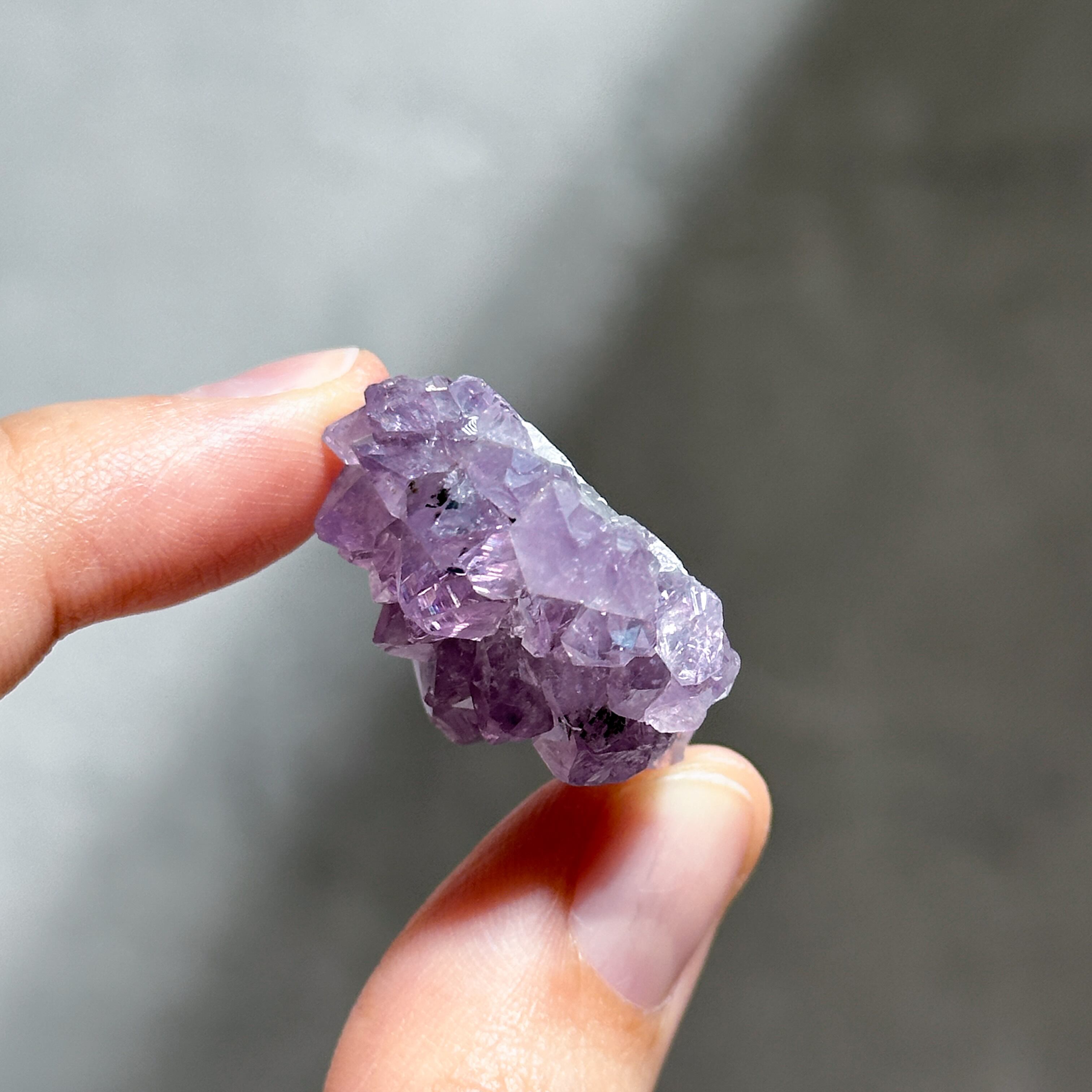 ウルグアイ産フラワーアメジスト 原石43◇ Flower Amethyst ◇天然石
