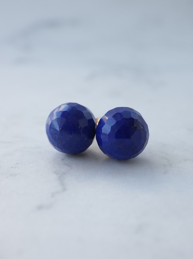 Lapis Lazuri Stud Earrings