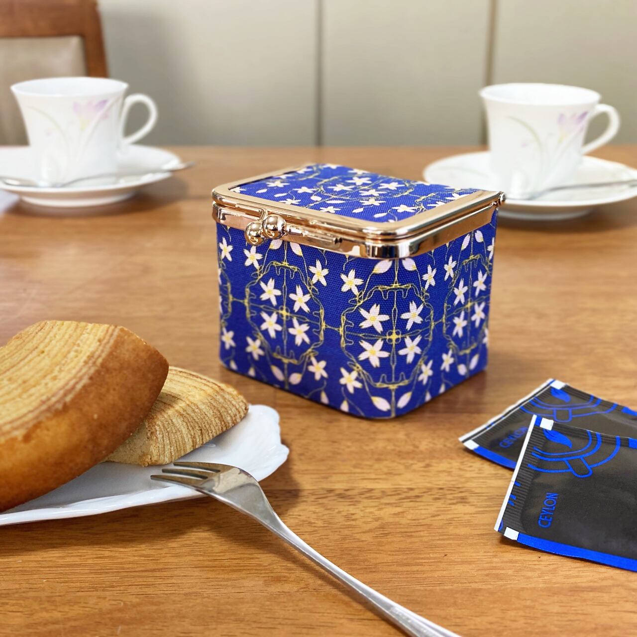 遮光土偶のがま口ボックス | まめQ 太堂