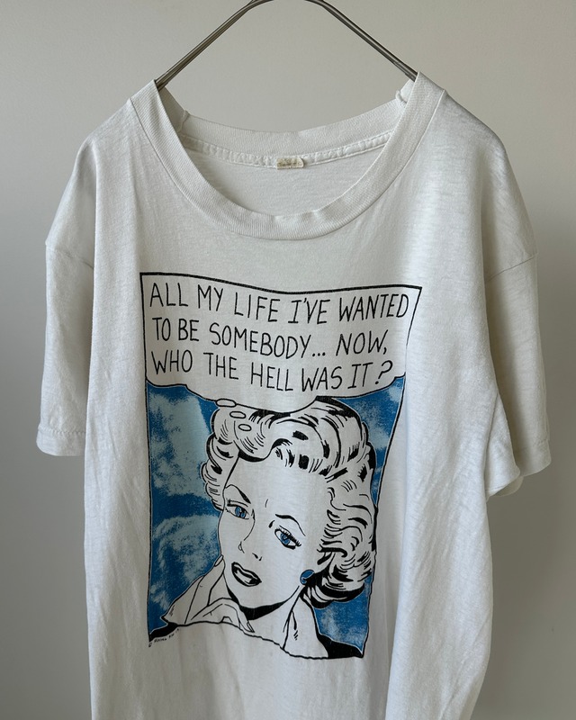 -Flying Fish- Vintage 80s L Comic Print T-Shirt