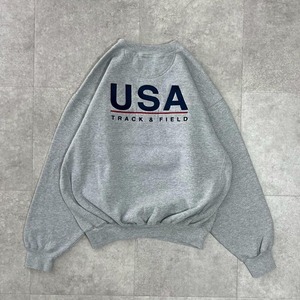 NIKE ナイキ　USA 00s Y2K スウェット　トレーナー　グレー