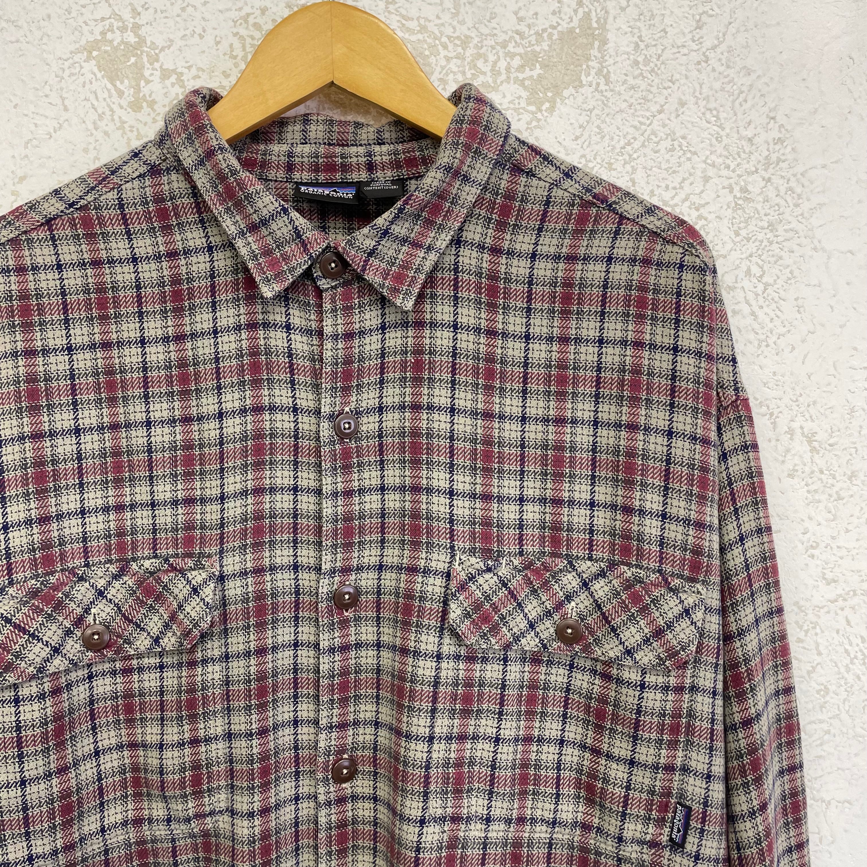 F6 patagonia flannel shirts made in Portugal パタゴニア ネルシャツ