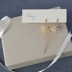 曼珠沙華 ーAfterglowー | spider lily jewelry