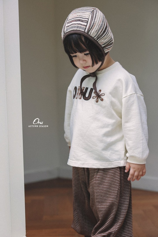 《予約》送料無料【ONU】Patch Embroidery Tee