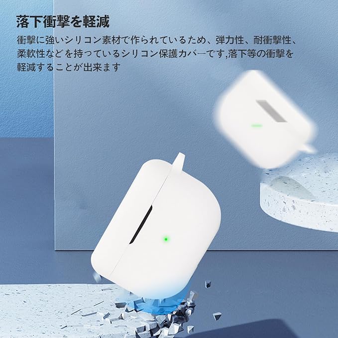 Jabra Elite 8 Active 用 ケース 全面保護カバー シリコンケース