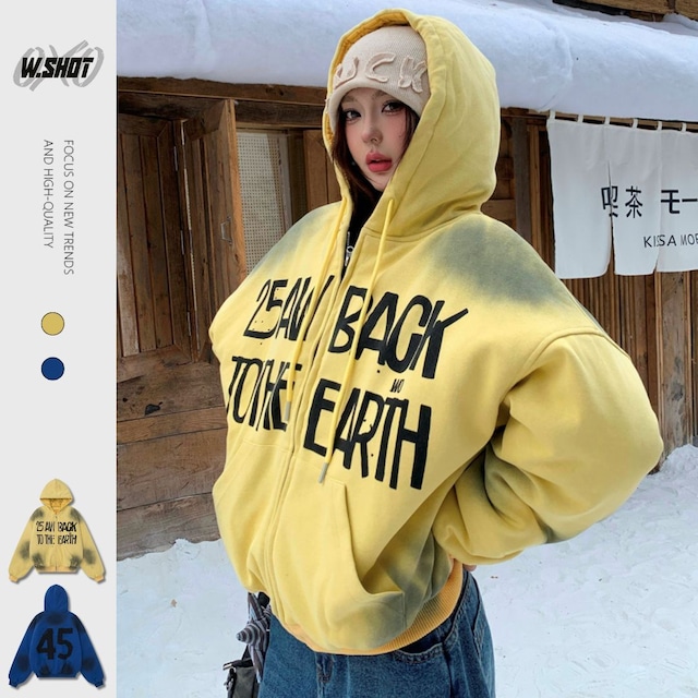 【暖かさUP】スプレー加工ジップパーカー中綿ジャケット T1967 【暖かさUP】スプレー加工ジップパーカー中綿ジャケット T1967