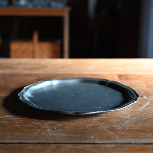 Pewter Plate / ピューター プレート〈 お皿・エタン・収納・店舗什器・食器・アンティーク・ヴィンテージ 〉114109