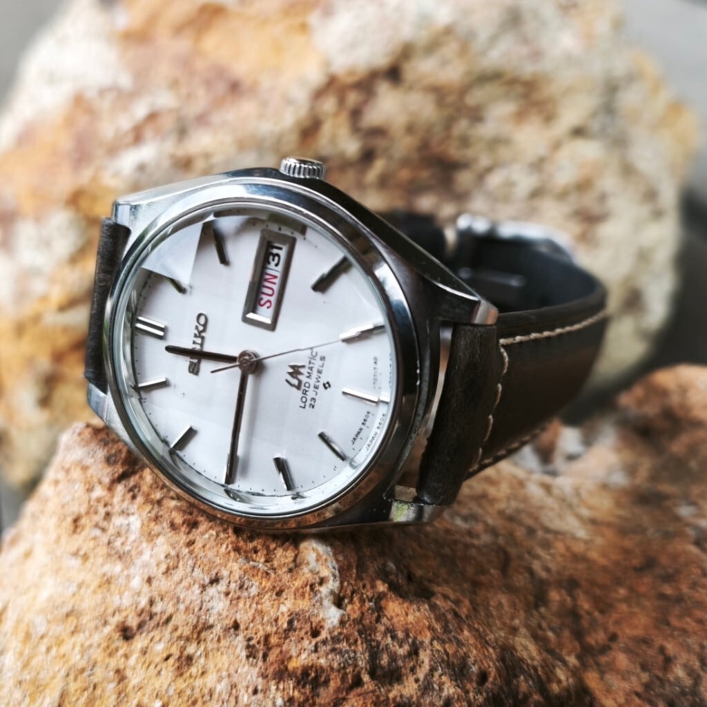 セイコー ロードマチック Seiko Lord Matic 5606-8100 自動巻き 25