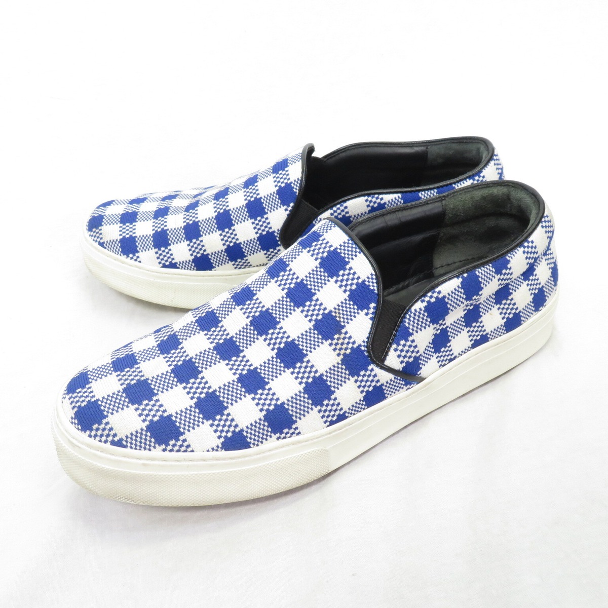CELINE スケーター スリッポン スニーカー ギンガムチェック size41 