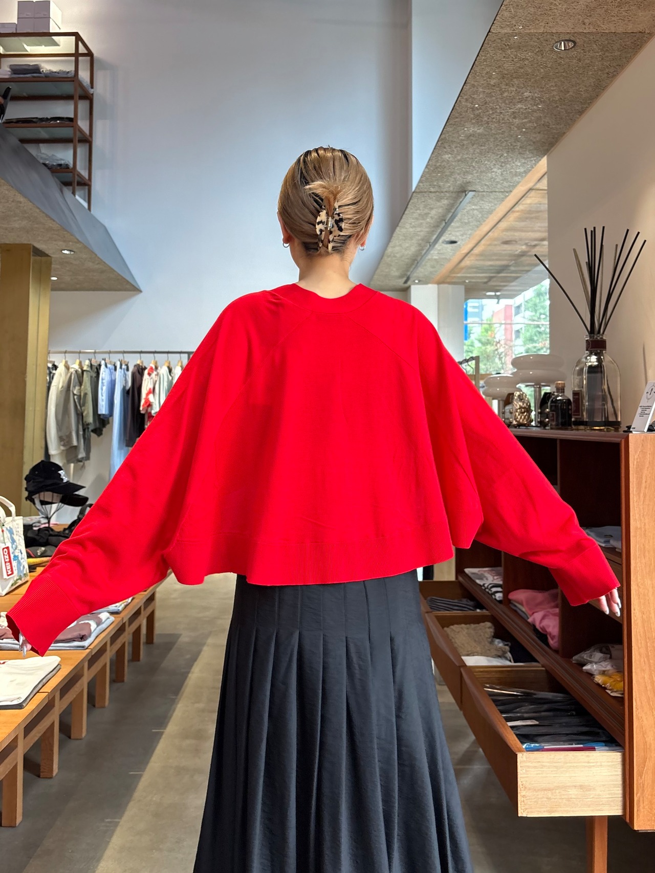 【26AW】ENFOLD エンフォルド / カーディガン / UMBRELLA CARDIGAN - 6