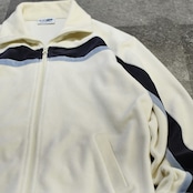 switching design velour track jacket