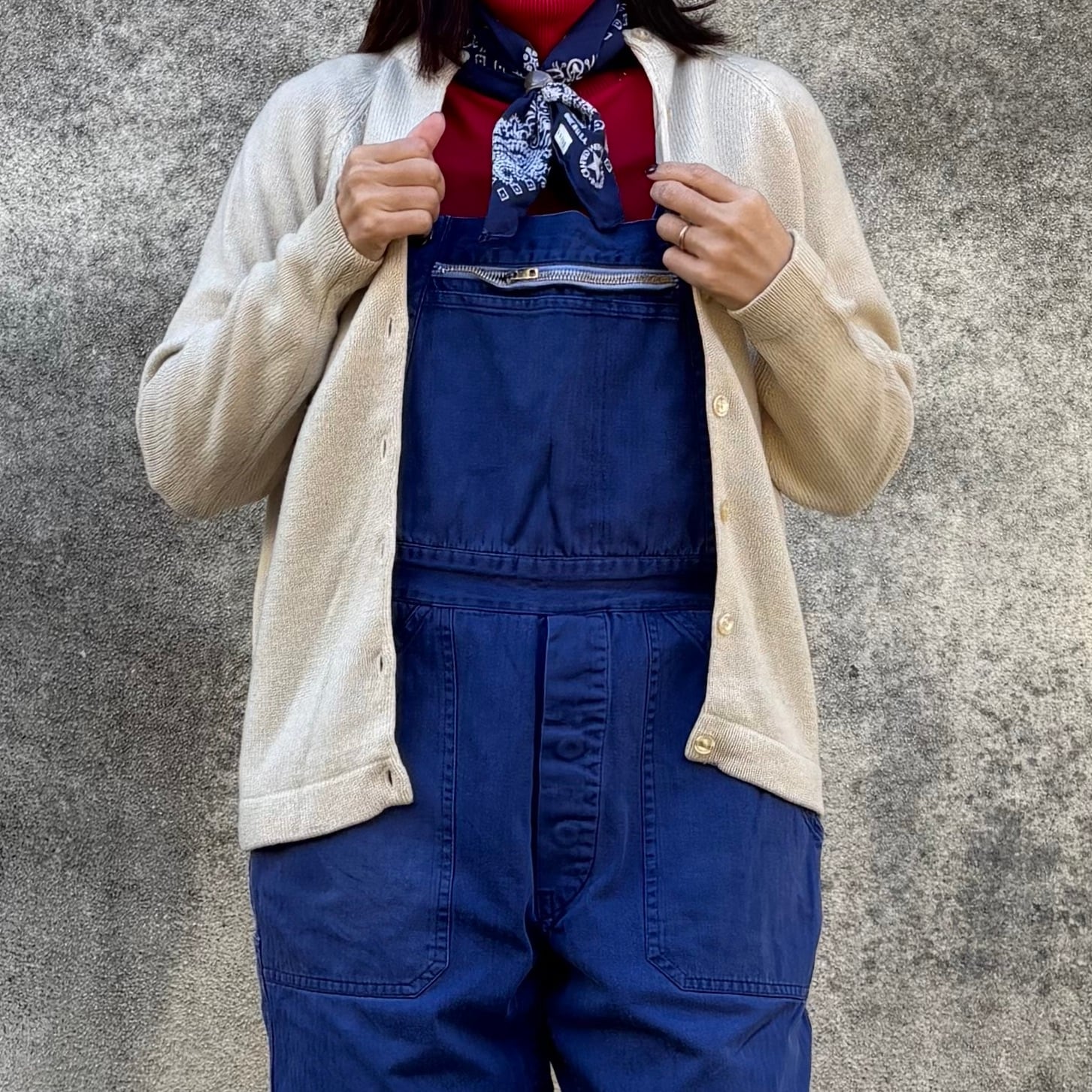 Vintage Chashmere Cardigan(Pendleton)