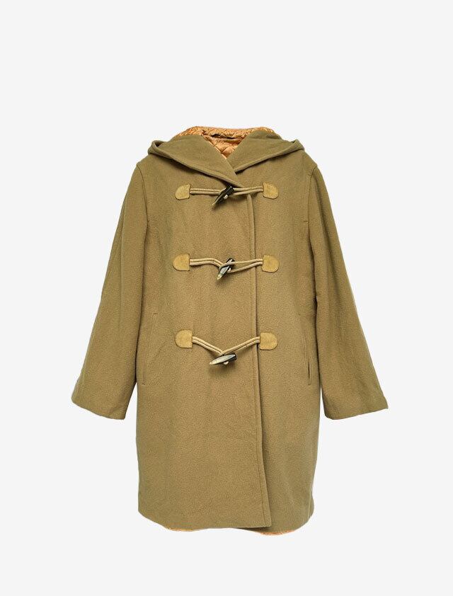 着丈ミドルlittle me couture by me ミンク 毛皮コート 茶 110  