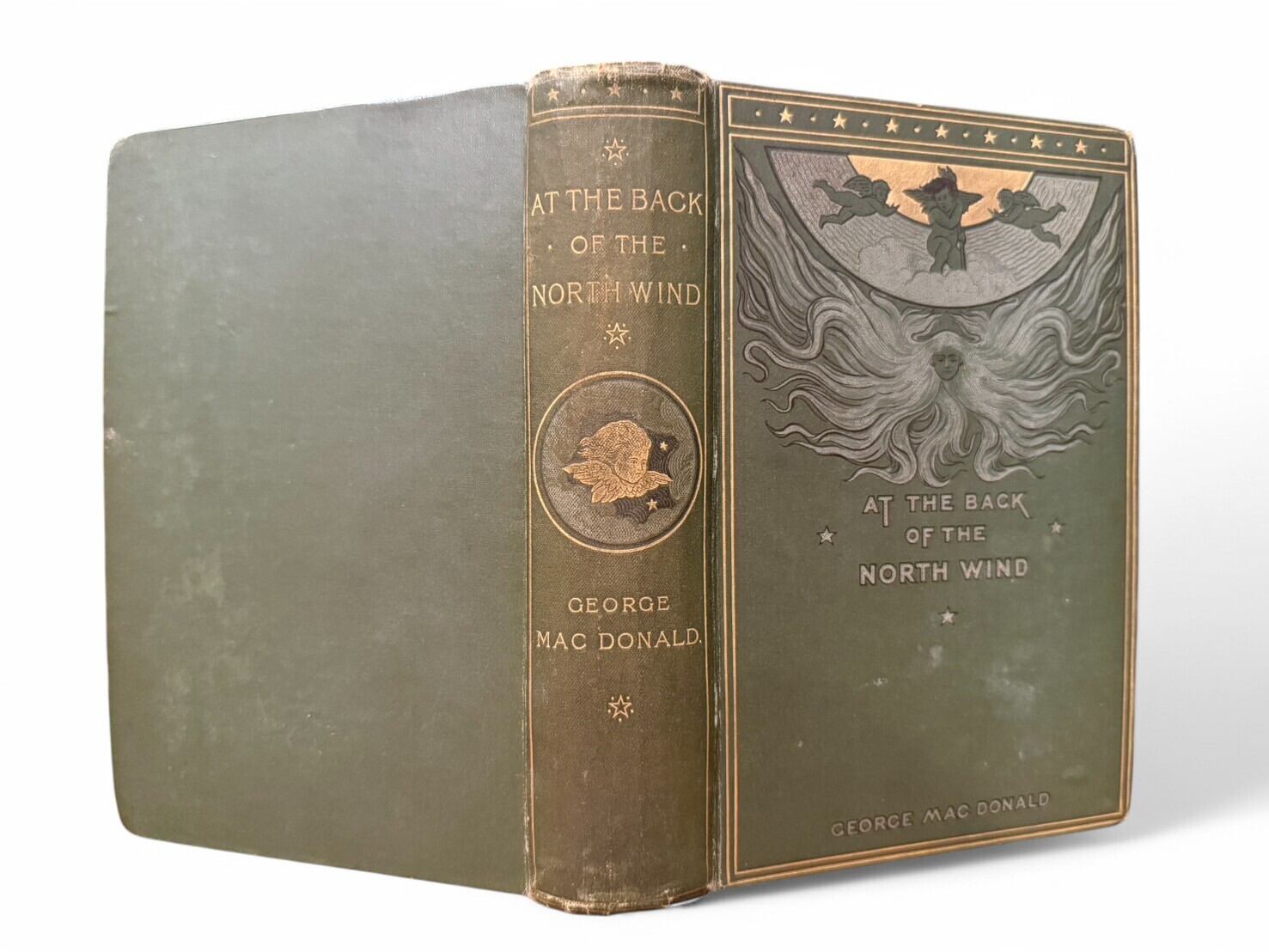 【YSL617】【NEW EDITION】At the Back of the North Wind Illustrated by Arthur Hughes(Circa.1900) /George MacDonald