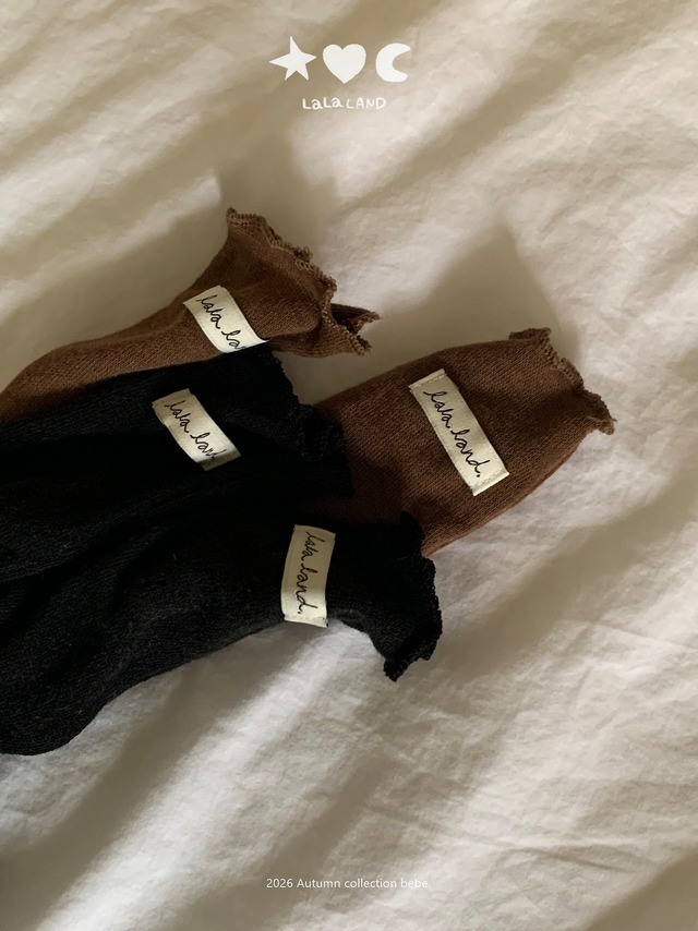 《予約》送料無料【lalaland】bebe ) Span Socks