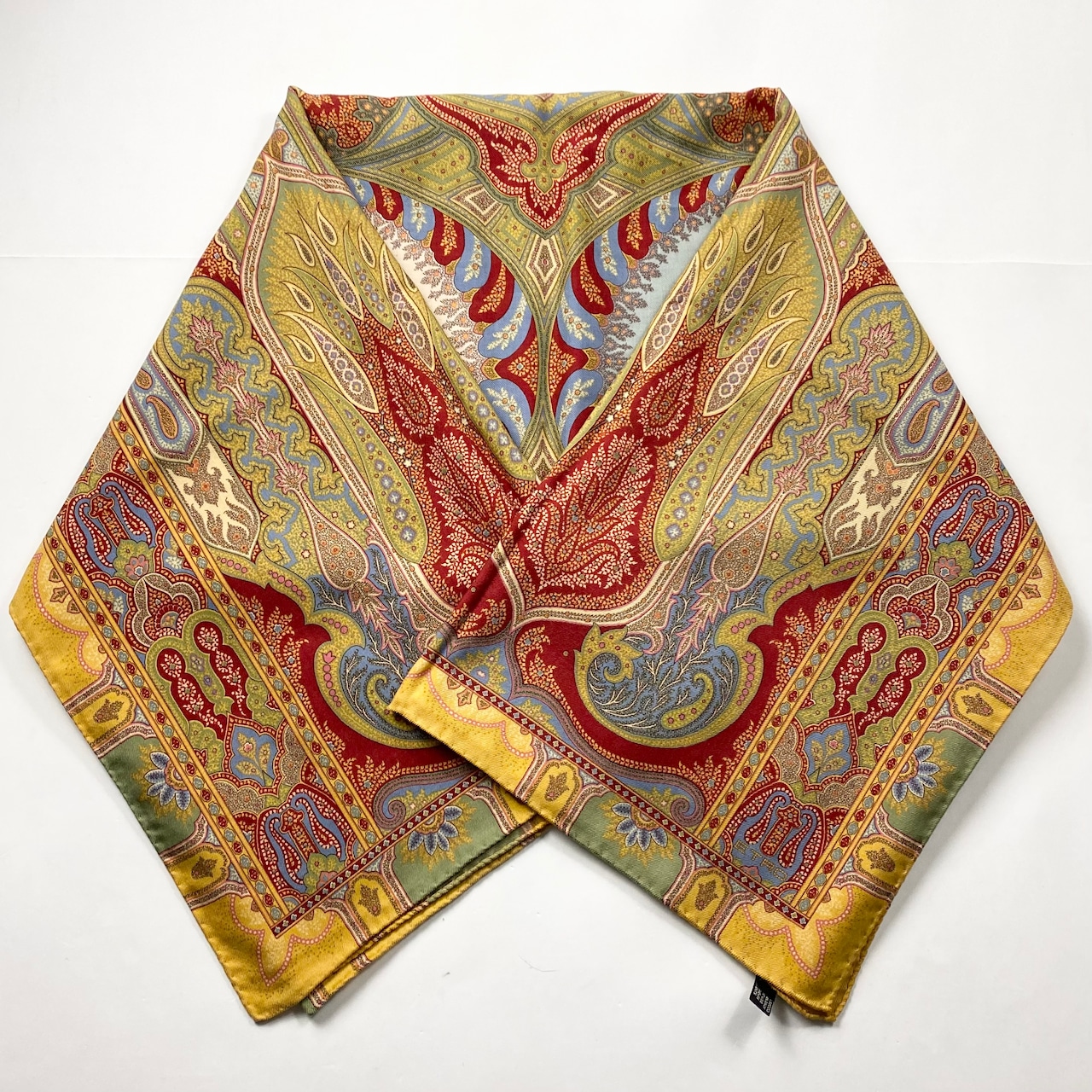 ETRO wool × silk large scarf