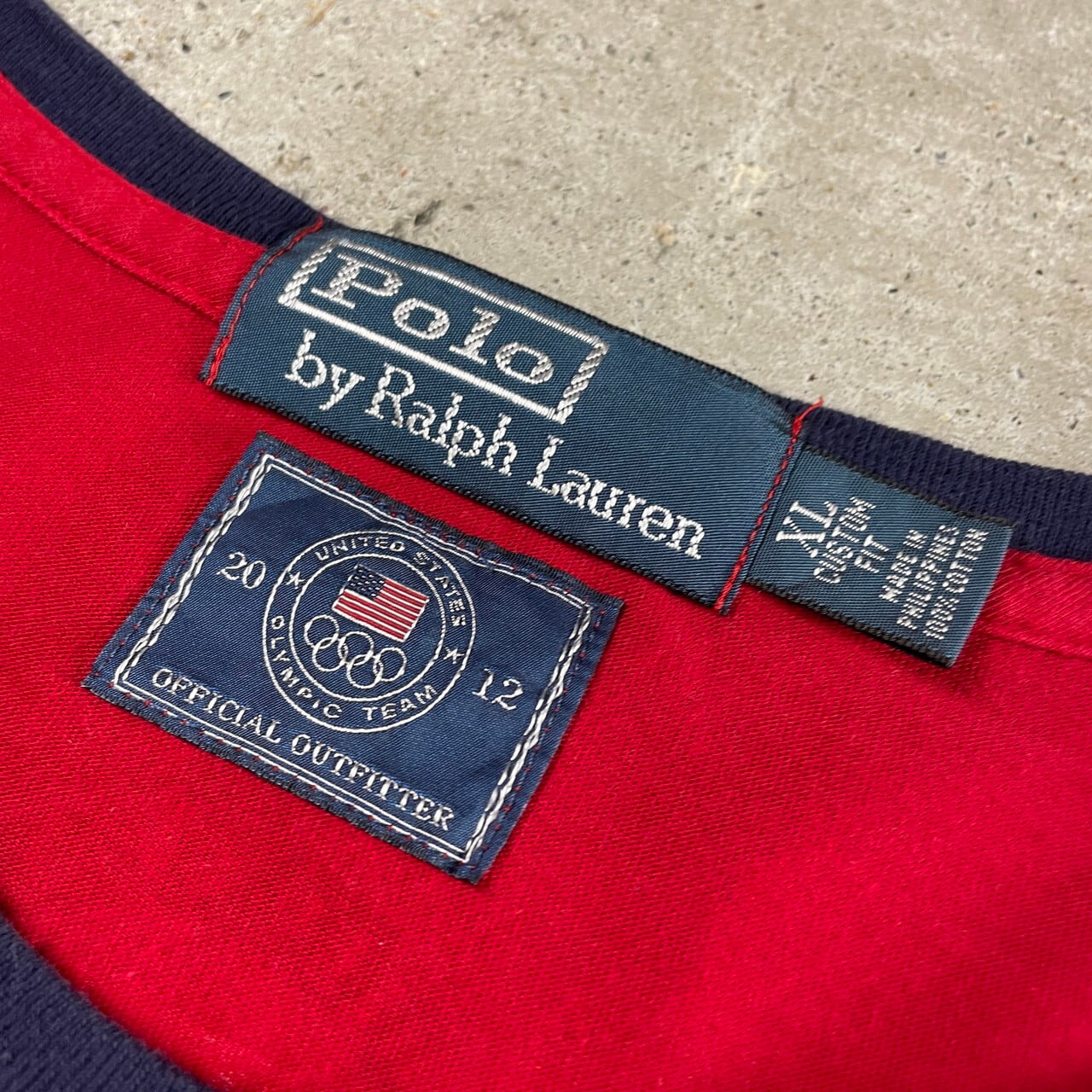 Polo by Ralph Lauren 2012 London ポロシャツ M Polo by Ralph Lauren ポロバイラルフローレン 2012 LONDON OLYMPIC