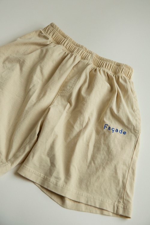 《Façade 2024SS》Kiri relaxed shorts / butter