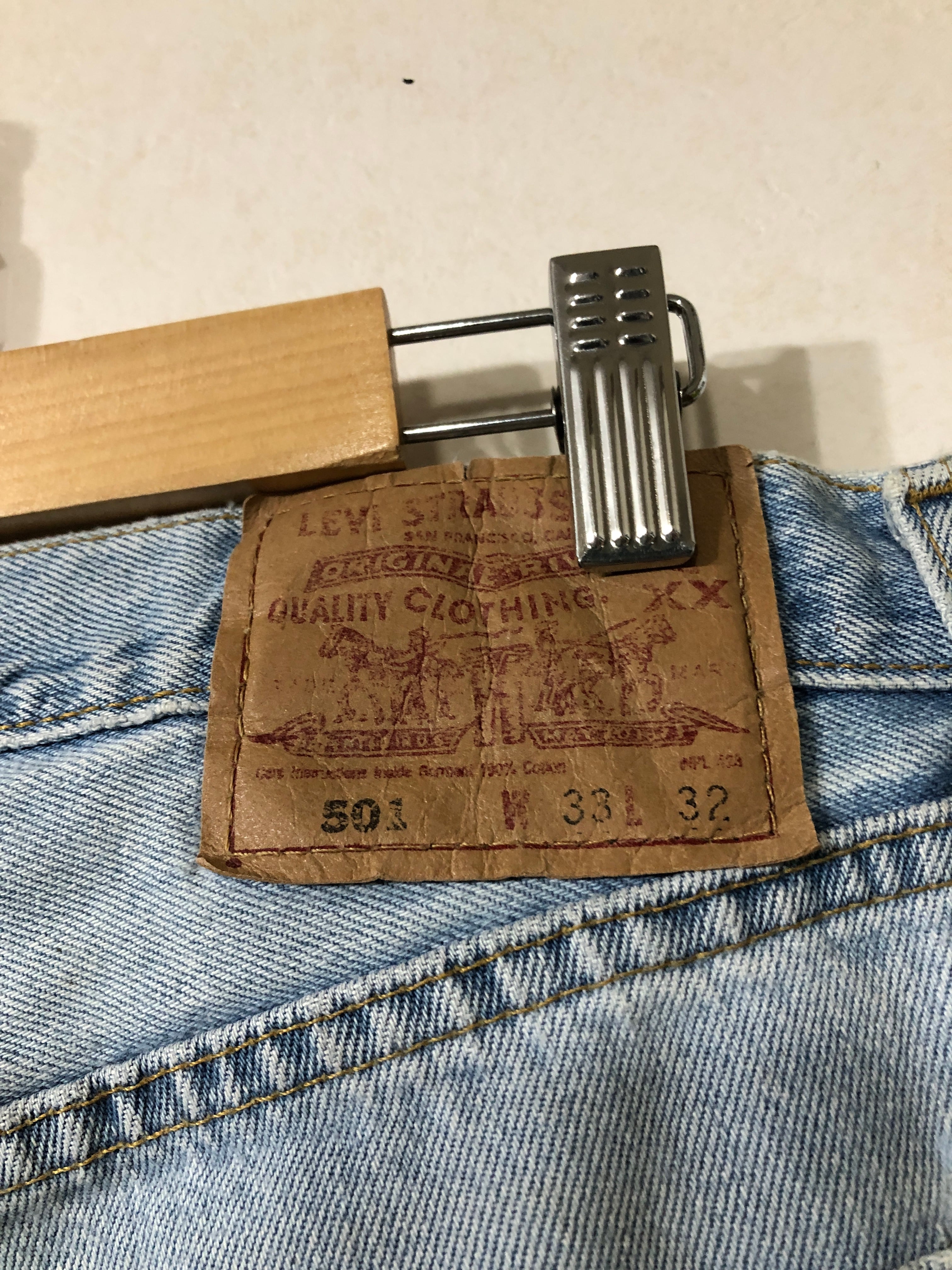014071 LEVI'S 501 0134 デニム 33 パンツ ボタンフライ 014071 LEVI'S 501 0134 デニム 33 パンツ ボタンフライ 652