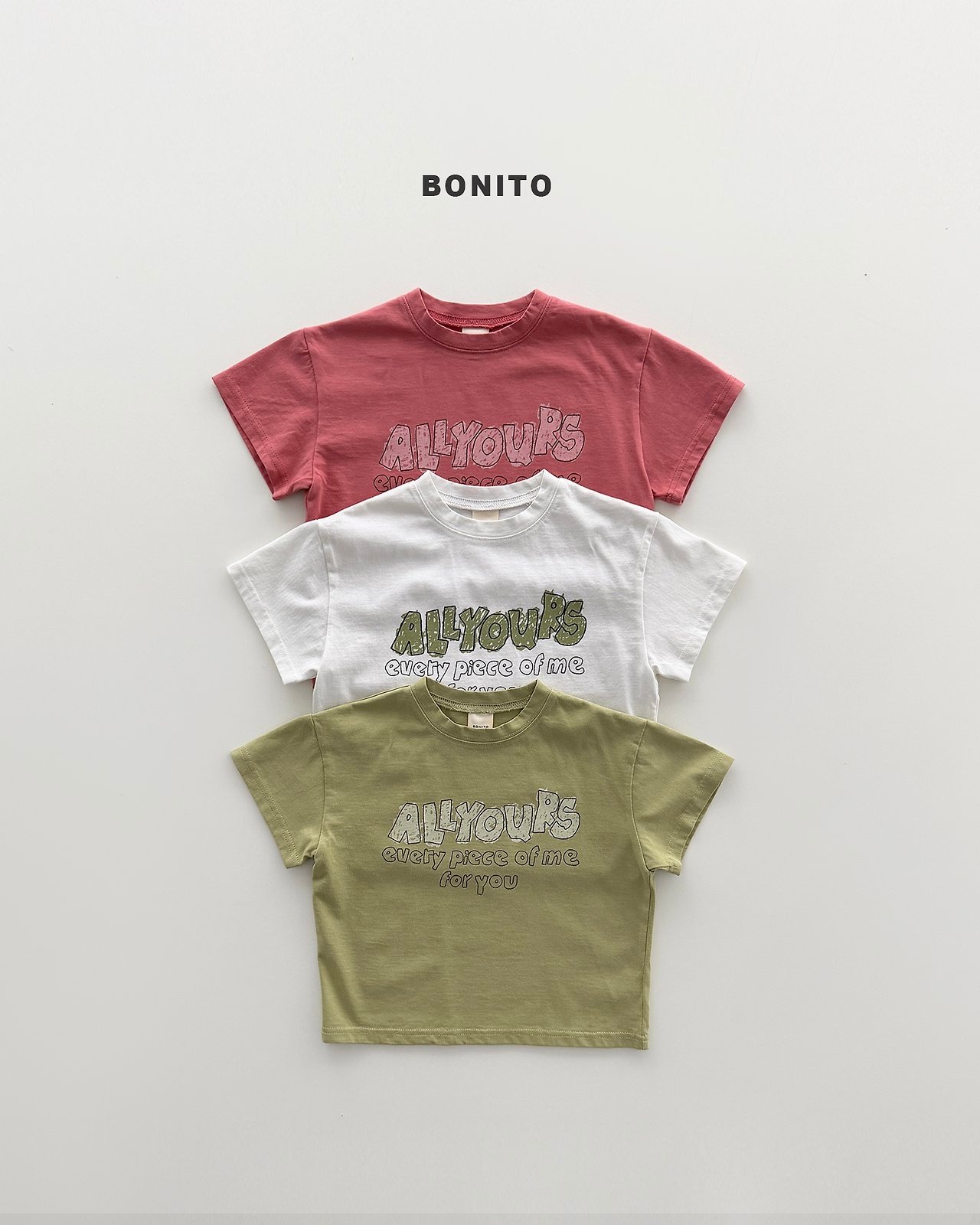 [BONITO] Yours Drawing Tee (JS/JM) / [보니토] 유얼스드로잉티 (JS/JM)