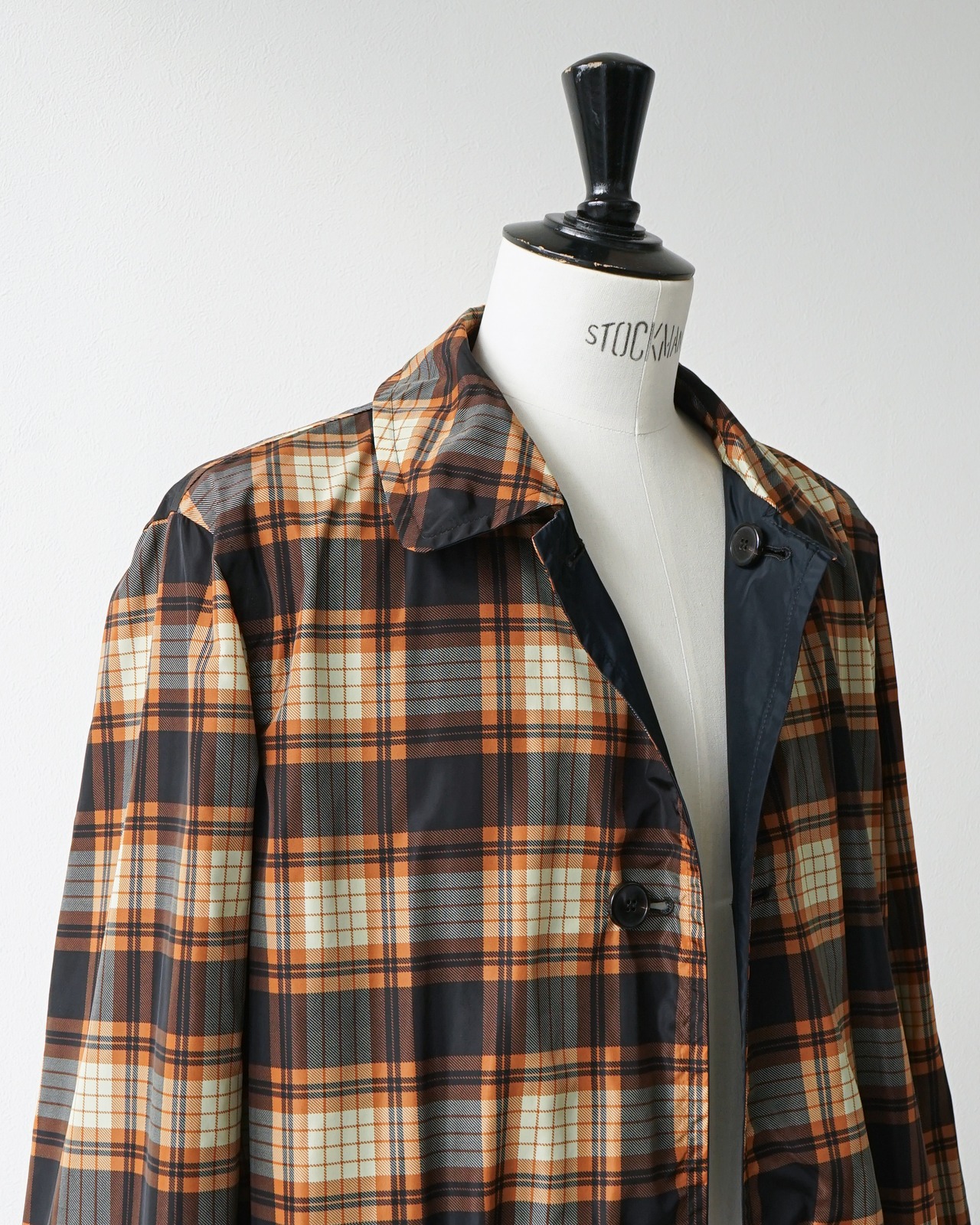 〈DRIES VAN NOTEN 〉Nylon Reversible Coat - 12