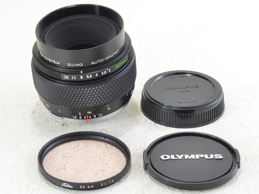 OLYMPUS ZUIKO AUTO-MACRO 50mm F2 整備済 オリンパス（21221） サンライズカメラーSunrise Cameraー
