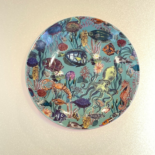 ナタリーレテ(NathalieLete)  Plate 皿　ocean　オーシャン　海柄