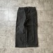 40-50s Almi フレンチワーク モールスキン ブラック パンツ W32