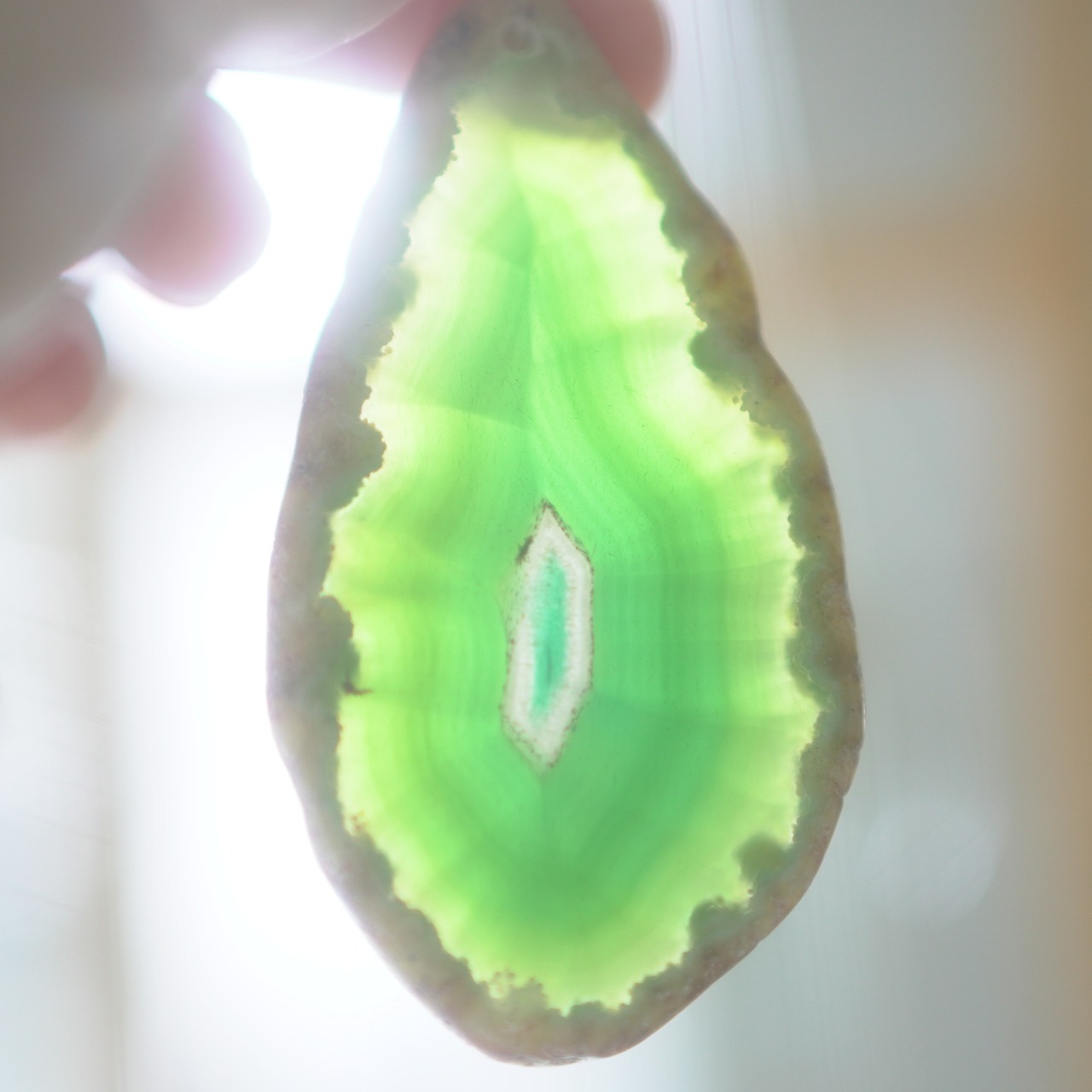 Healing Drops 05 - アゲートヒーリングチャイム / Agate Sun Catcher Wind Chime 1078