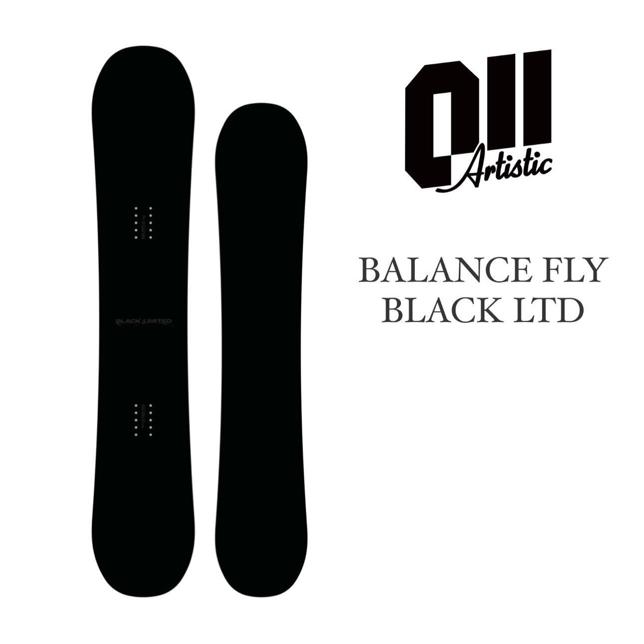 24-25モデル . 011Artistic . 『 BALANCE FLY BLACK LTD 』. ゼロ  