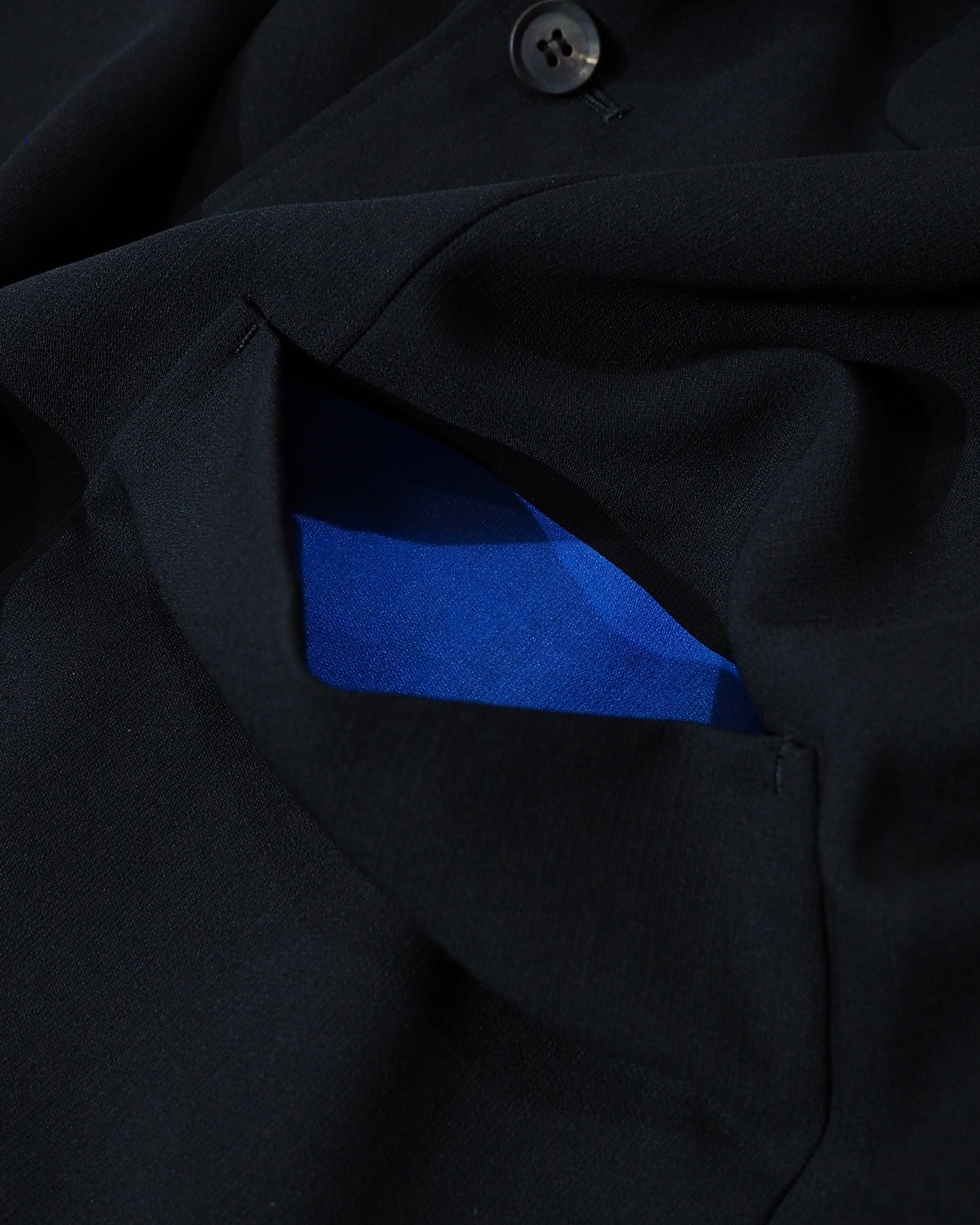 2000s ” sec ” Beautiful Light Blue switching Tailored jacket