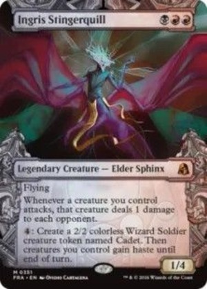 MTG《イングリス・スティンガークイル/Ingris Stingerquill(FRA)》英語 ショーケース