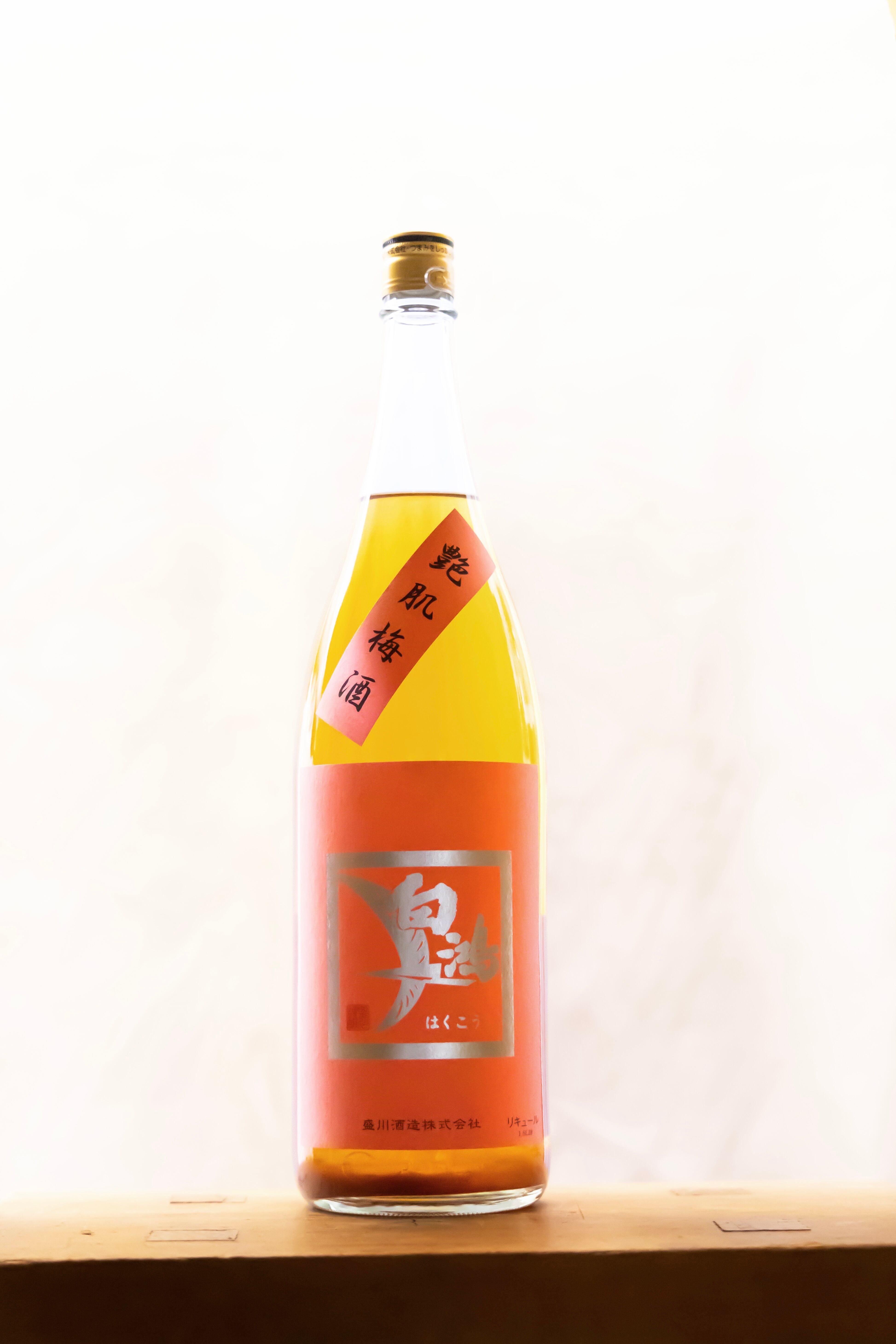 白鴻 盛川酒造 艶肌梅酒 1.8ℓ | 有限会社 前川酒店