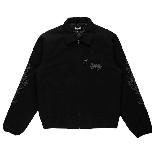 WELCOME / EPOCH EMBROIDERED TWILL HARRINGTON JACKET