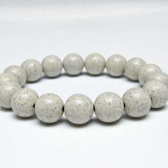 北投石 ブレスレット 12mm 一点物 メール便可 111-50120